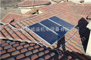 平板太阳能车棚-真正融合建筑中的北京海林平板太阳能系统