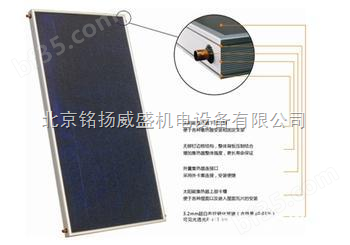 平板太阳能集热器-太阳能热水工程的心脏-北京海林平板太阳能