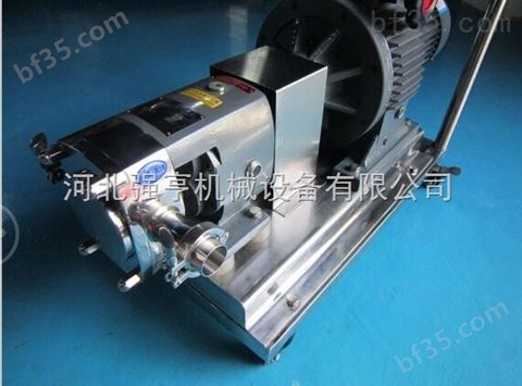 济南强亨YCB不锈钢汽油圆弧齿轮泵在传输系统中可做传输增压泵