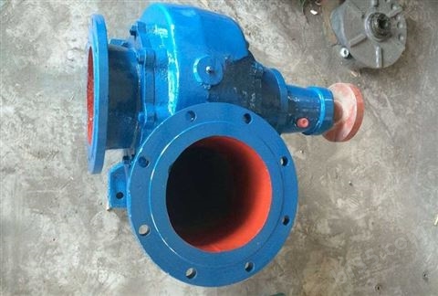 350HW-5蜗壳式混流泵14寸污水杂质泵皮带轮传动大流量抽水浇灌泵