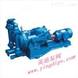 DBY-65DBY型铝合金电动隔膜泵，电动隔膜泵工作原理演示图