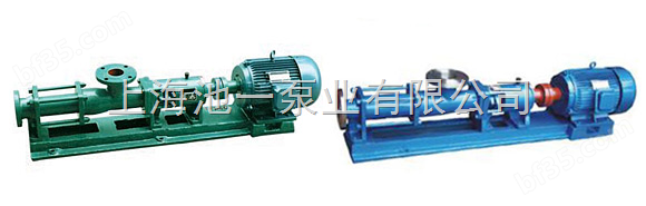 上海池一泵业专业生产G型单螺杆泵，不锈钢螺杆泵，浓浆泵