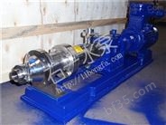 G型系列单螺杆泵 污泥高粘度水泵 颗粒介质螺杆泵 价格厂家
