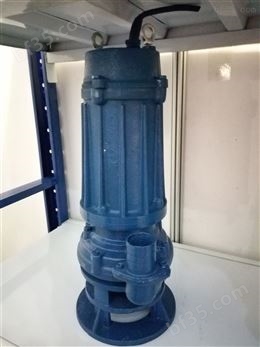 新祁东水泵50JYWQ10-10立式无堵塞自动搅匀排污泵浓浆杂质抽粪泵